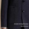 Antonio Men's Merino Wool & Silk Blend Stand-Collar Coat