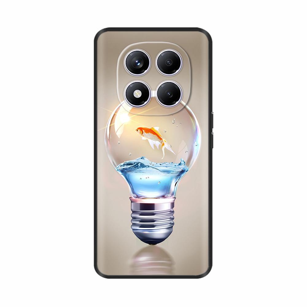 Hülle Für Xiaomi Redmi Note 14 Pro 4G Hülle Note14 14Pro + 4G 5G Handyhüllen Weiche Schwarze Silikon Stoßfeste Schale Rückseite Funda