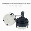 RS26 Rotary Band Switch: 1 Pole 12 Positions, 360° Infinite Rotation; Adjustable: 2 Poles 6 Positions, 3 Poles 4 Positions, 4 Poles 3 Positions.