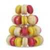 Suport de Afișare Nuntă Zi de Naștere 260*210mm Calitate înaltă 4 Niveluri Suport de Afișare Macaron Stand Turn Macaron Rotund Transparent