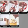 Cookie Maker Press Kit Stainless Steel Biscuits Extruder Press Cookie Guns Kit Reusable Kitchen Baking Tool For Cookie Making