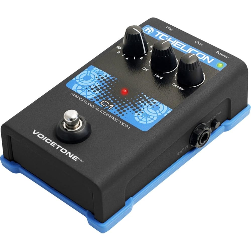 TC Electronic TC-HELICON VoiceTone C1 Vocal Effects Processor (TC Helicon VoiceTone C1)