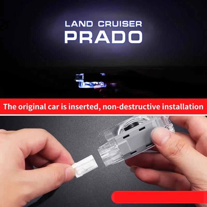 For Toyota Land Cruiser 250 Prado Lc250 2024 2025 First Edition 1958 Door Welcome Lamp Modification Interior Upgrade Accessories