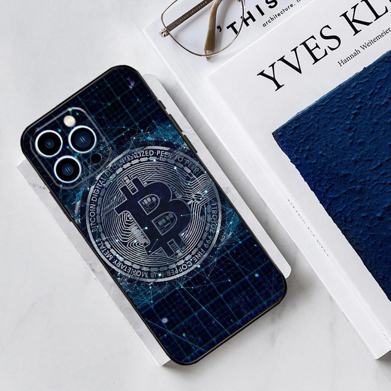 Bitcoins Coin Case For iPhone 17 Air 15 14 11 16 Pro Max 13 12 Mini 15 16 Plus 16e Funda Silicone Cover