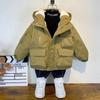 Boys Winter Padded Thickened Design Handsome Warm Jacket