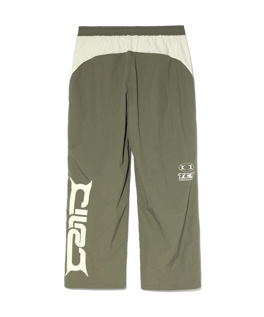 CRITIC Tcr Racing Logo Set Up Pants Khaki