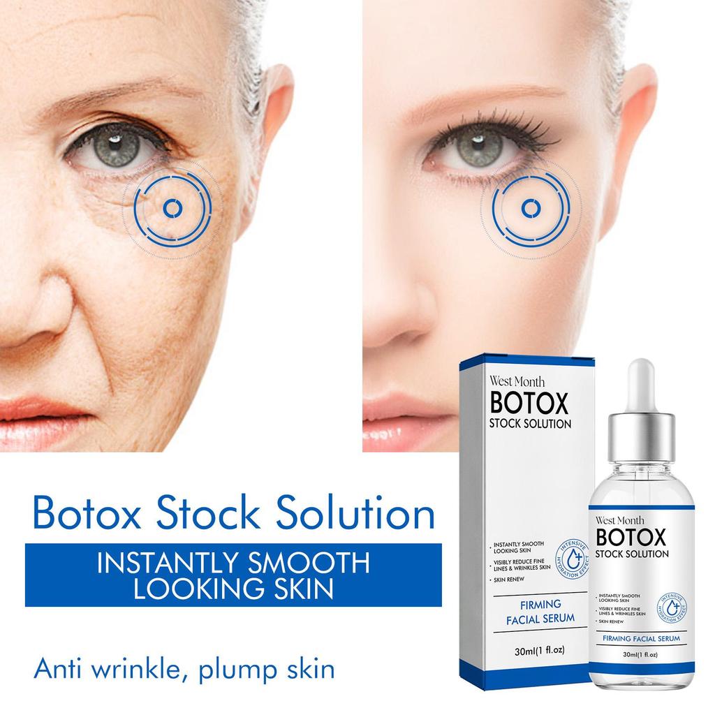 BOTAX Enhanced Facial Serum 1pc - Day And Night Hydrating Skincare Rich in Aloe Peptides Collagen And Retinol for Tighten
