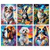 Diamond Painting Dog Animal Cross Stitch Picture Rhinestones Needlework Diamond Embroidery Sale Full Kits Home Decoration