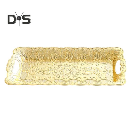 Fruit Plate Serving Tray for Party Unbreakable Fruit Platter Snacks Dessert Reusable Tray Christmas Restaurant Decor