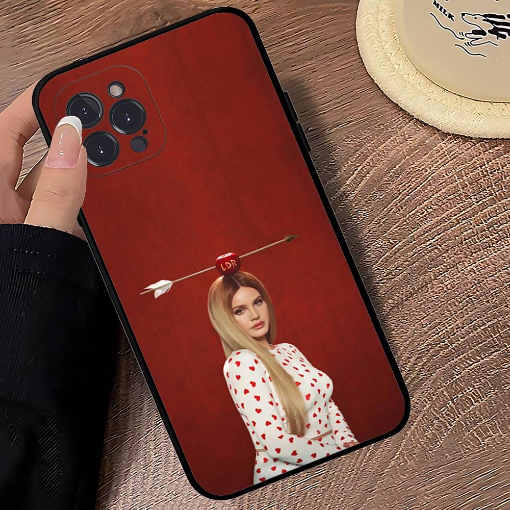L-Lana D-Del Rey Phone Case For iPhone 16 15 14 13 12 Mini 11 Pro XS Max X XR SE 6 7 8 Plus Soft Silicone Cover