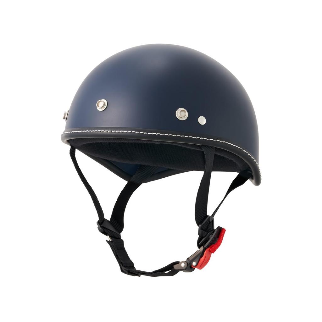 Marushin MCH4 Urban Ducktail Motorcycle Dark One Size Fits All Part URBAN002 Helmet, Navy, (57-60cm), Number