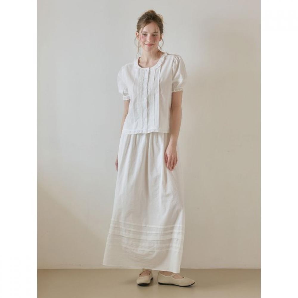 Lunaluz Women S Cotton Round Neck Short Sleeve Skirt Two Piece pajamaS