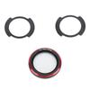 Drone Magnetic Filter Set Aluminum Alloy Frame Optical Glass Lens Quick Release Red 14 Black Mist