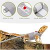 Bearded Dragon Adjustable Clothes Harness with Leash,Bearded Dragon Harness Leash Set for Lizards,Chameleon, Traction Rope Walking Leash Reptile