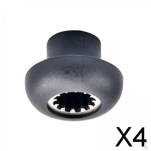 

2x Головка для блендера-смузи, Соединительная шестерня головки, Соединитель Запчасти для соковыжималки-блендера, Черный, 4