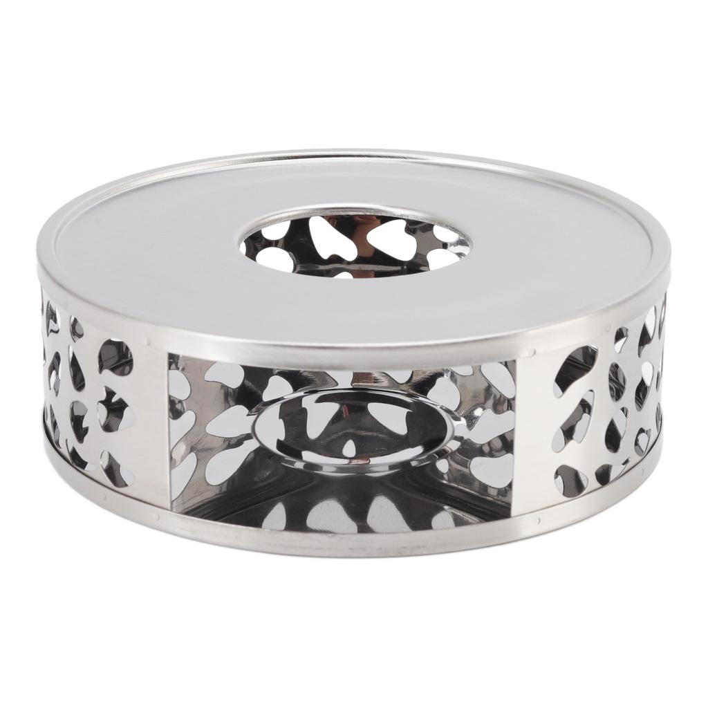 Teapot Heater Stainless Steel Ventilation Hole Design Hollow Teapot Warmer for Home Irregular Hole