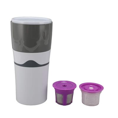 Pour Over Travel Coffee Mug SUS Leakage Proof Manual Drip Coffee Maker for K Cup Camping Office