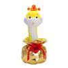 Toy Snake Plush Will Spin Cute Cartoon Girl Children Holiday Funny Dolls Gift