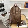 PU Backpack Large Capacity Water-repellent Business Travel Backpack