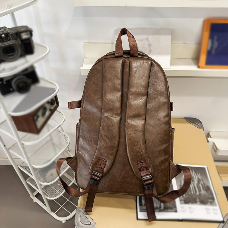 PU Backpack Large Capacity Water-repellent Business Travel Backpack