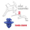 Side Moulding Wheel Arch Flare Trim Clips Retainer 7549535010 7539735010 For Toyota Tacoma RAV4 Highlander FJ Cruiser 4Runner