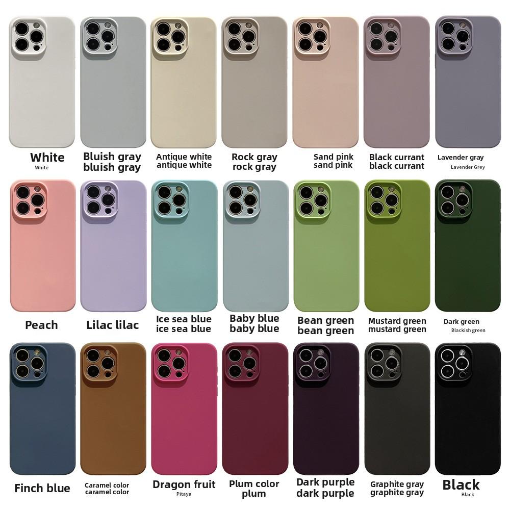 Liquid Silicone Case for IPhone 17 Pro Max, Compatible with IPhone 16, IPhone 13, Solid Color, 12/11, Premium, 14 Plus, and Multiple IPhone Models.
