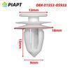 30-Piece Door Trim Panel Retaining Clips for Nissan & Infiniti (OE#01553-30001).