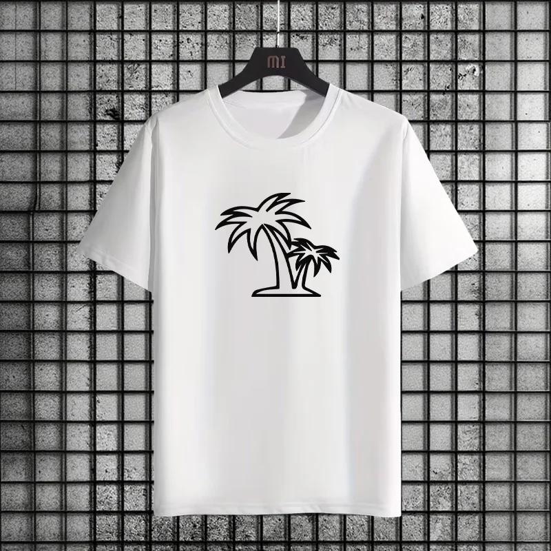 Mens Classic Fit TShirt 2025 Traditional Cotton Blend Tee Casual Style Round Neck Casual Wear Summer Spring Fashion Male Tops