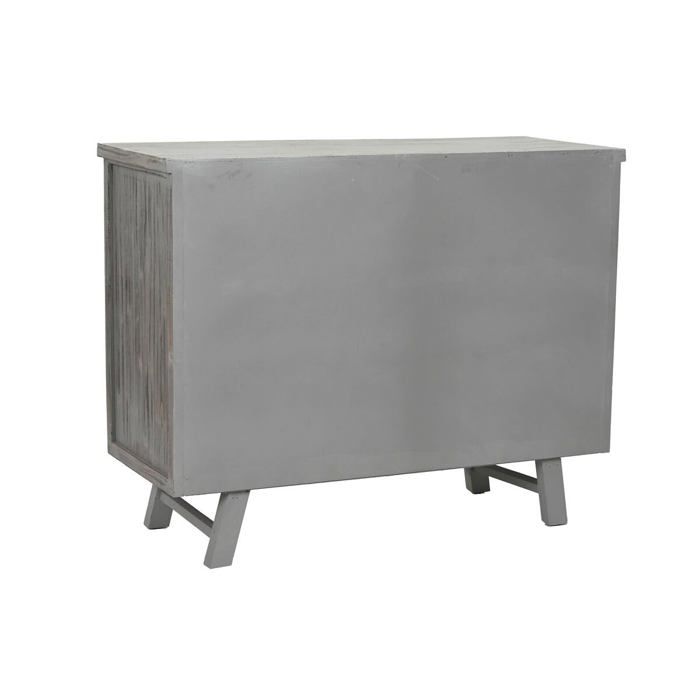 Commode multicolore - Home ESPRIT - 103x83x43 cm - Cottage - Gris - Tiroirs spacieux - Design moderne