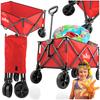 Foldable Beach Cart Trailer 100kg Camping Tourist for Holidays