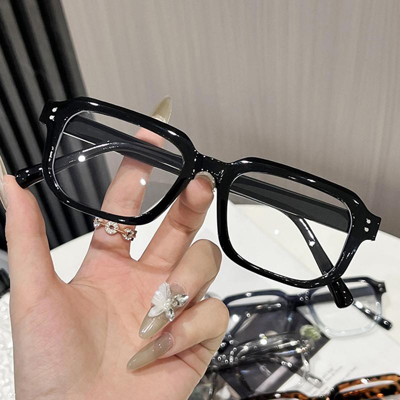 Fashion Computer Glasses Ultra Light Retro Elegant Men's And Women's Anti Blue Light Eyeglasses Square Frame Premium Eyewear