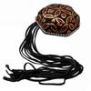 Elegant Beret Cap with Decorative Braids And Sequined Flower Decors Uyghur Hat For Stage Performances and Cultural Event