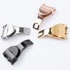 316L Stainless Steel 18mm Deployant Clasp Watch Buckle For Tudor Strap Leather Rubber Band Replacement Silver Fold Buckle
