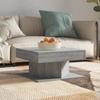 Vidaxl Coffee Table, Grey Sonoma Oak, 57X57X30 Cm