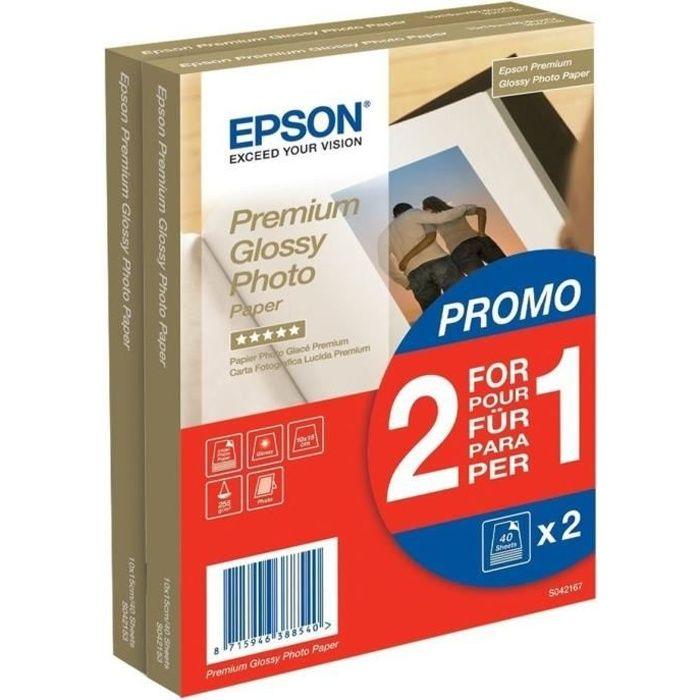 EPSON - Papier Premium Glossy 10x15