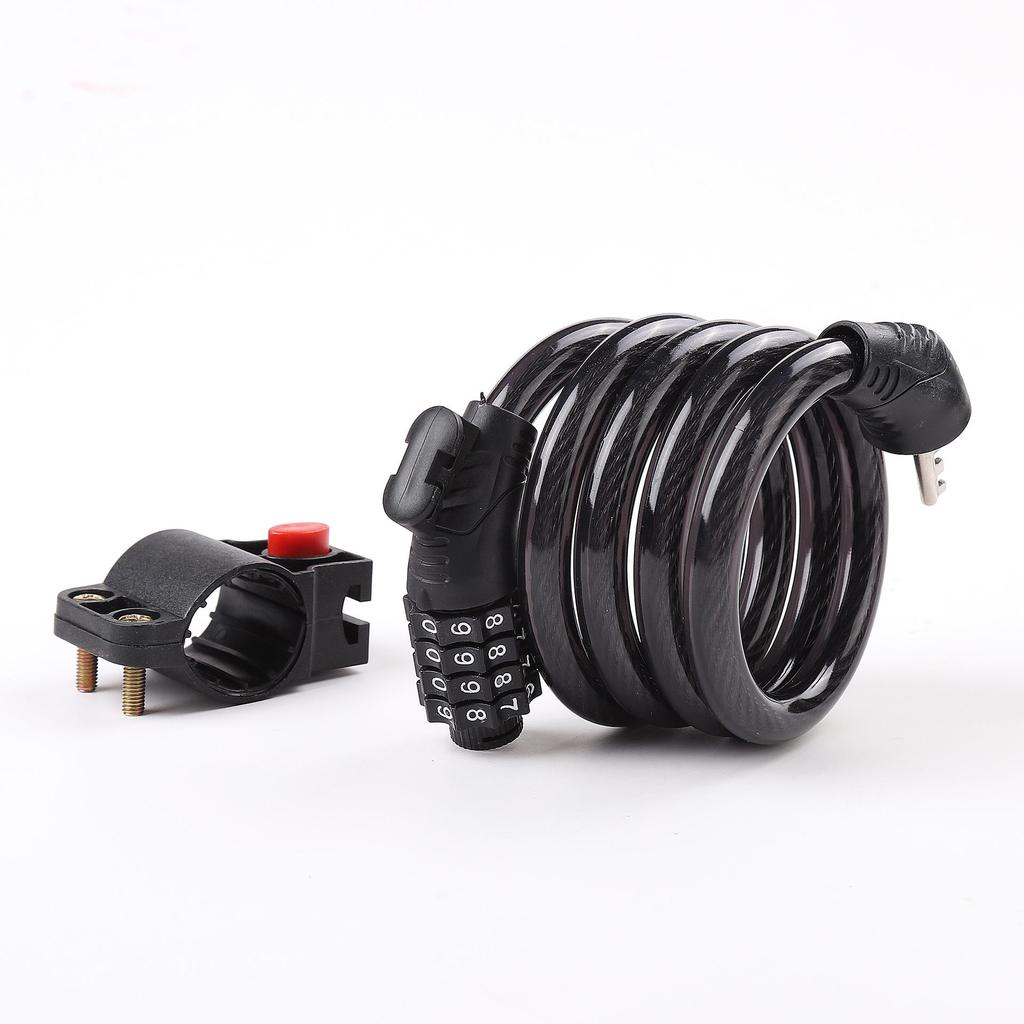 Portable Anti-Theft 4-5 Digit Combination Bicycle & Electric Vehicle Chain Lock