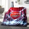 Arsenal Blanket Soft & Cozy Suitable for Sofa Office Chair Chair for All Occasions Modern Style Birthday Christmas Gift Blanket