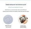 Compact Titanium Non-slip Pill Box - Multi-compartment, Waterproof, Moisture-proof, Perfect for On-the-go Storage