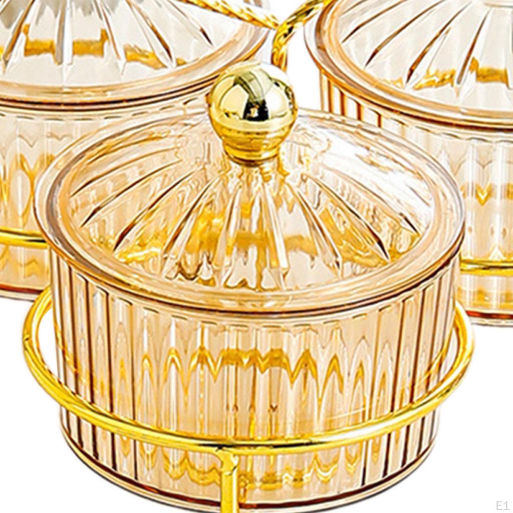 Divided Dried Fruit Plates Appetizer Serving Tray Food Storage Box Dishes for