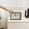 Creative Living Room Desktop Clock Ornament Vintage Home Decor Tabletop Clock Decoration