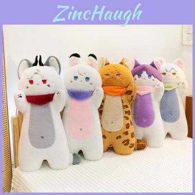 Siamese Cat Stuffed Animal Pillow With Pp Cotton Filling For Home Decor And Gifts
