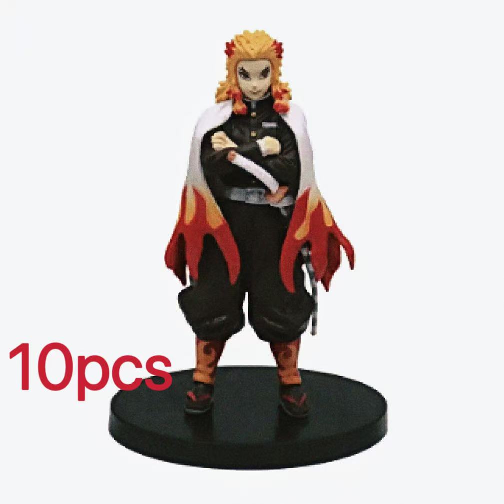 16 Anime Devil Killer Ghostbusters Character Kamado Tanjirou Action Character Agatsuma Zenitsu Nezuko Warrior PVC Model Toys