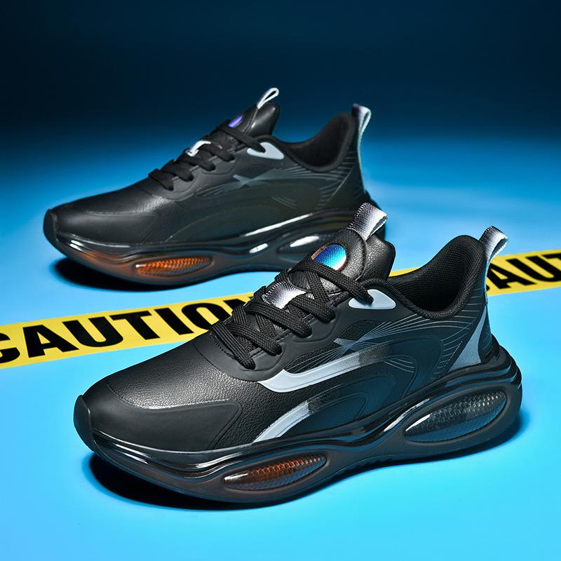 Men's Shoes Large Size Summer New Lightweight Men's Casual Running Shoes Mesh Breathable Wear-resistant Shock-absorbing Sports Shoes