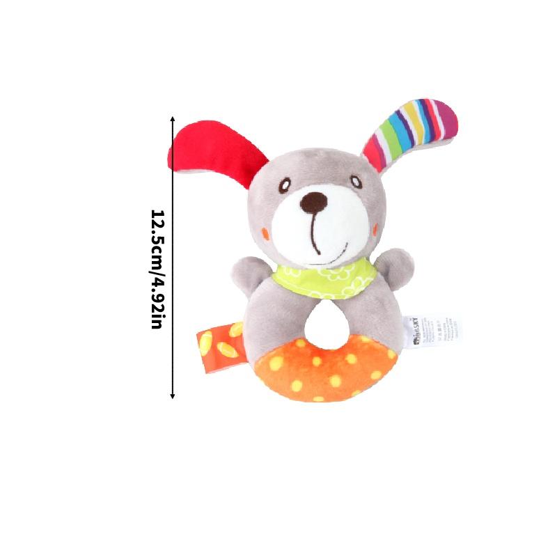 

Мила мультяшна іграшка-брязкальце у вигляді тварини з м якої кришталевої тканини та високоеластичної ПП бавовни Dog,13cm/5.11in