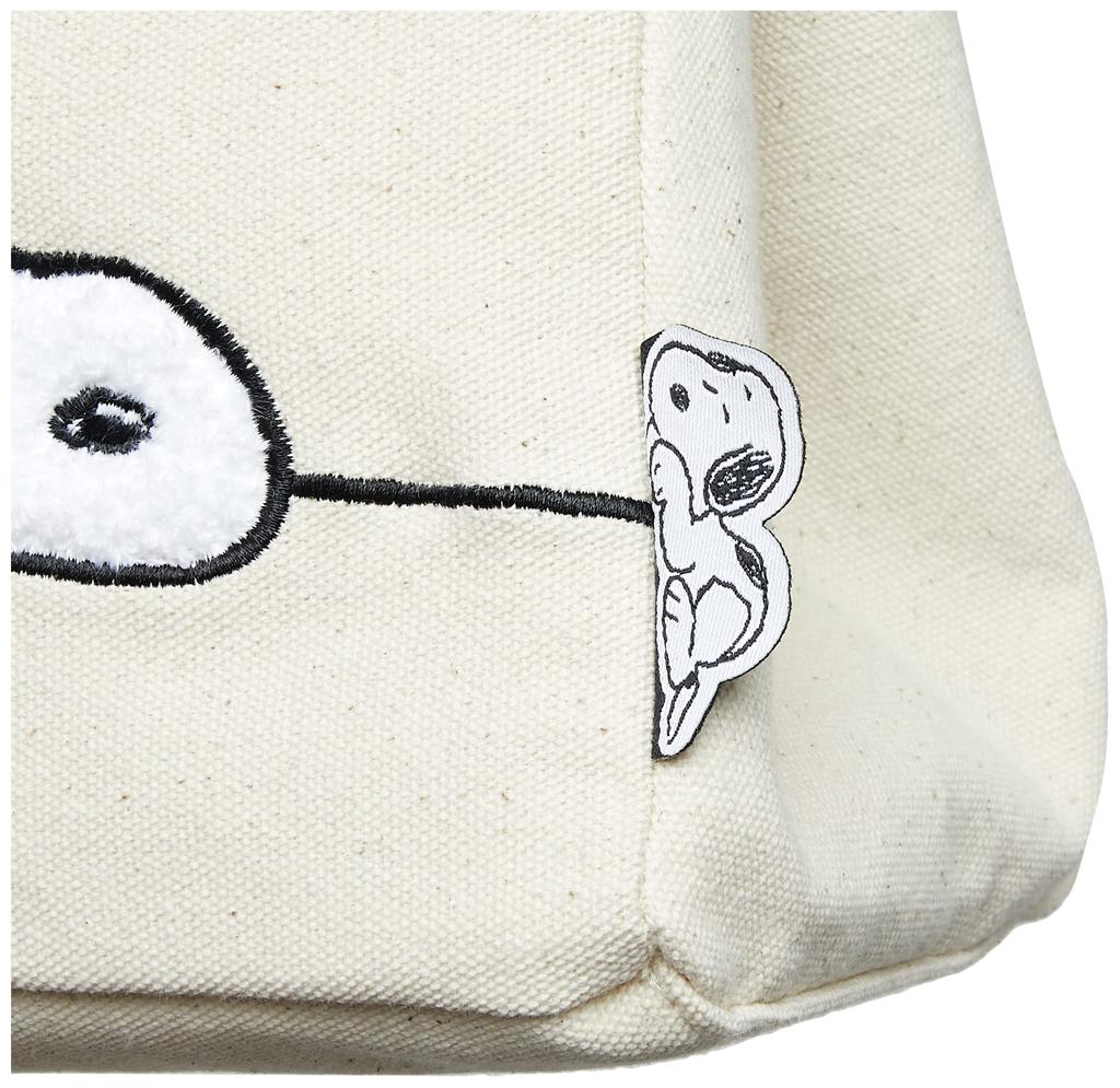 Snoopy Side Button Mini Tote Bag Canvas Bag PEANUTS PN109 Snoopy Furlong [Siffle] Women's &