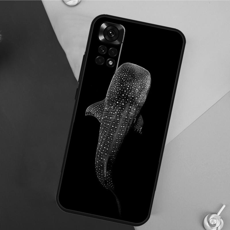 Ocean Whale Shark Animal Cover For Xiaomi Redmi Note 14 13 12 9 10 11 Pro 9S 10S 11S 12S Redmi 14C 10C 12C 13C Case