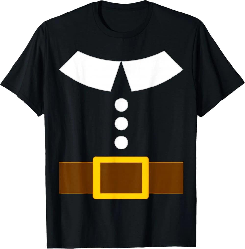 Thanksgiving Pilgrim Costume Shirt Adults Kids Turkey Day T-Shirt XXL
