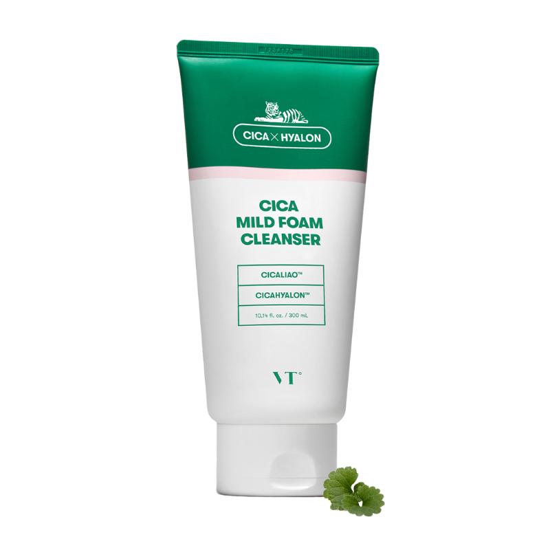 

[VT] Cica Мягкая очищающая пенка 300 мл