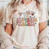 Teacher T Shirt For Third Grade 3rd Floral Vintage Unisex Stylish Soft Designer Clothes Fashion Breathable Homme