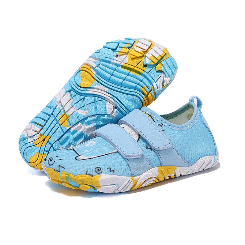 New Kids Water Shoes Quick Dry Aqua Shoes Boys Girls Anti-Skid Beach Swimming Wading Athletic Shoes Toddler Barefoot Outside Athletic